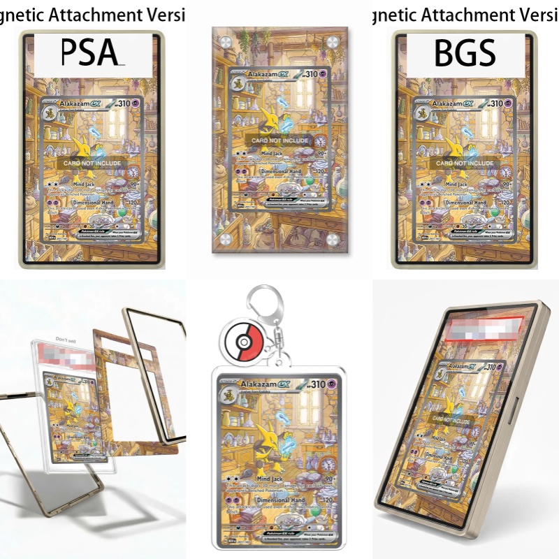 Case Fans - Kunstdisplay voor Pokémon Scarlet Violet Alakazam