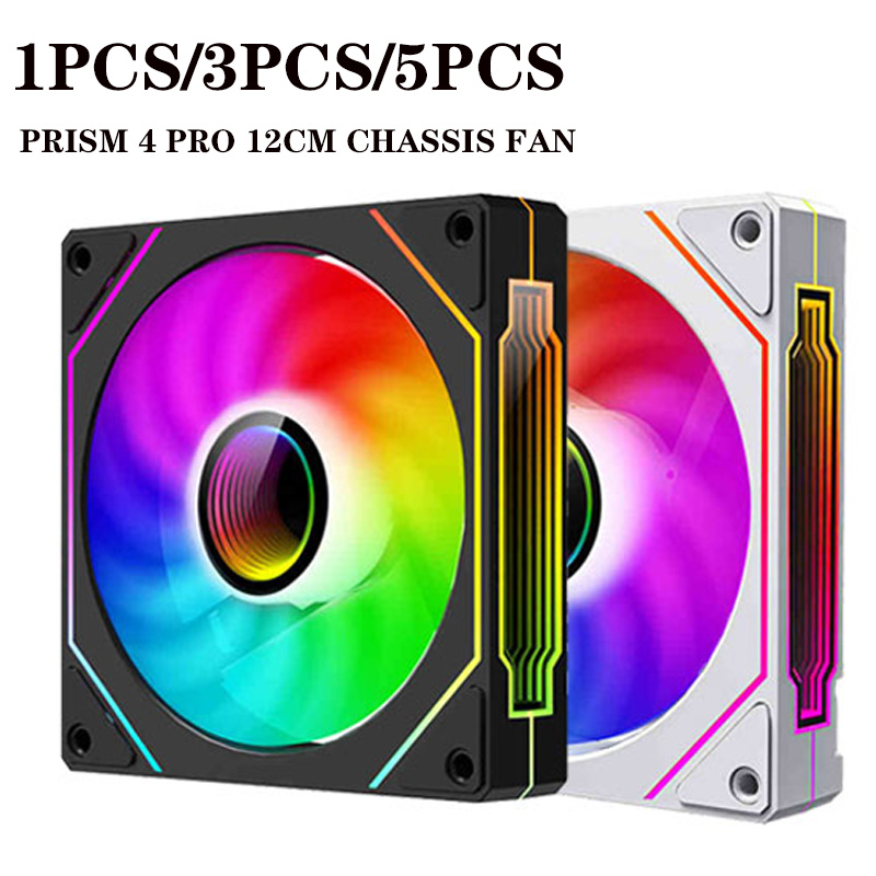 PRISM 4 PRO 120mm PWM ARGB Cas - Pc Chassis recensie en prijs