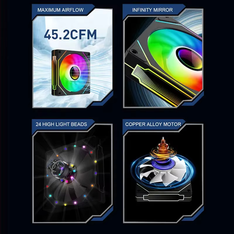 PRISM 4 PRO 120mm PWM ARGB Cas - Pc Chassis recensie en prijs