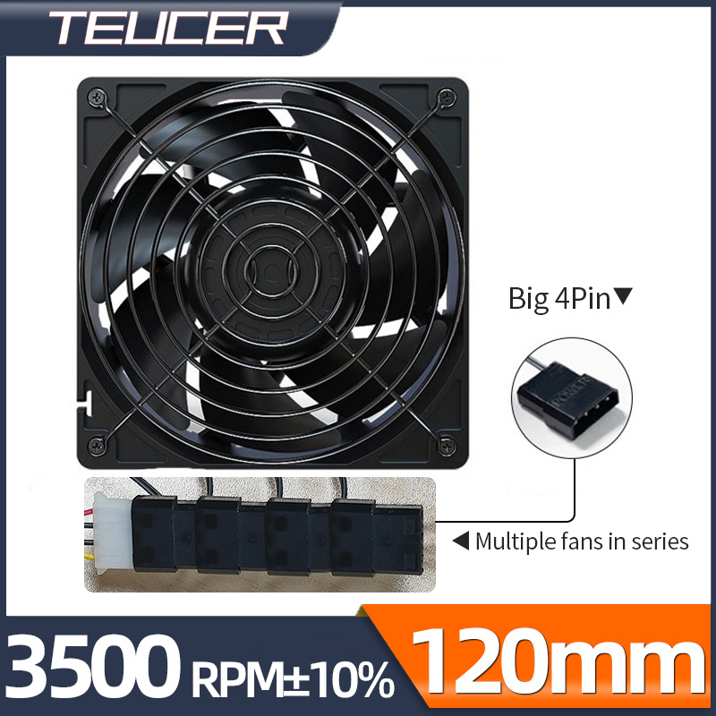 Teucer 12038 12Cm 3500Rpm Pc C - Pc Chassis recensie en prijs